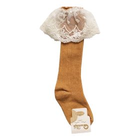 جوراب لب تور نوزادی ساق بلند